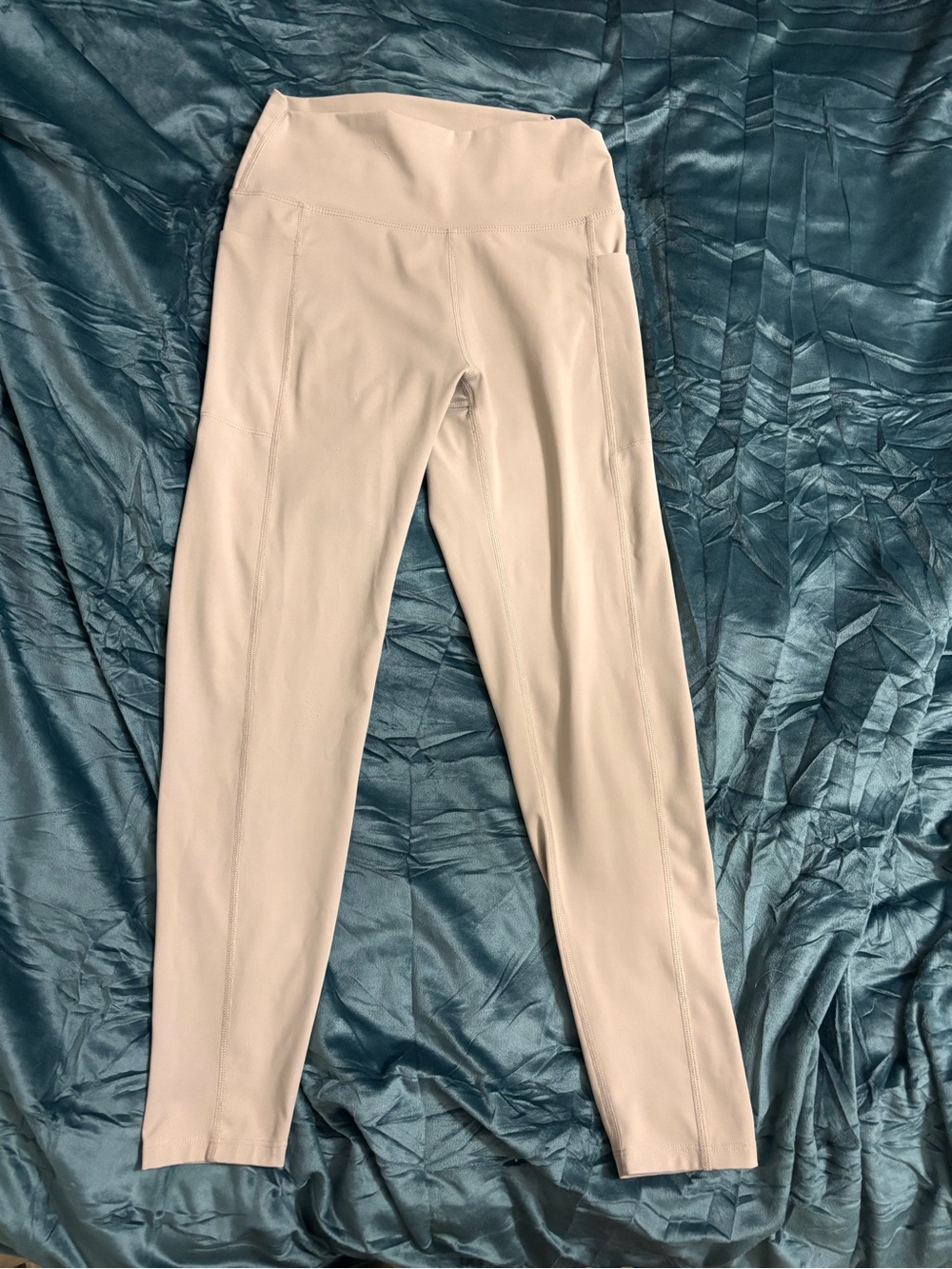 Danskin Light Beige High-Waist Leggings